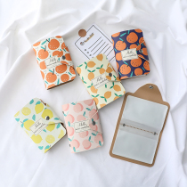 Can salt sweet hipster fruit 20 card set multi card position card bag girl ins student small *