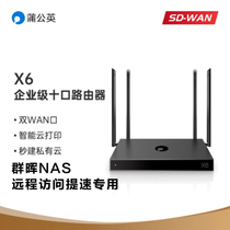 Qunhui NAS remote boot remote access disk mapping virtual network) dandelion X6 router