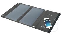 Outdoor waterproof solar folding pack 14W solar charging pack with mobile phone charger new models