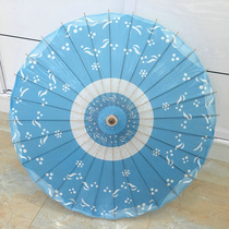 Sword Three cosplay props Smoke Rain Eroy Oil Paper Umbrella Rain Protection Sunscreen Vintage Craft Retro China Wind