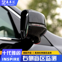 Suitable for tenth generation Accord INSPIRE right blind spot camera modified right-View auxiliary HD Image Monitoring