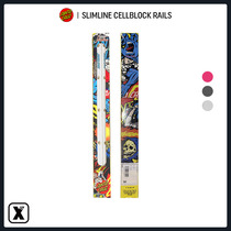 Easy to poison EXDO] SANTA skateboard accessories skateboard ribs SLIMLINE CELLBLOCK RAILS