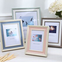 Simple small fresh photo frame table 5 inch 6 inch 7 inch 8 inch 10 inch 4 wall photo frame ornaments photo frame