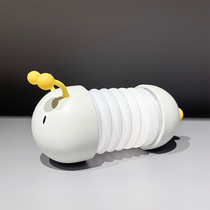 Love home preferred Bud cartoon Caterpillar night light magnet adsorption warm light baby feeding bedside lamp