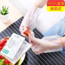 Food and Catering Disposable Gloves Thickened CPE Transparent Hygiene Household Durable Kitchen Beauty Salon Multi-purpose Gloves