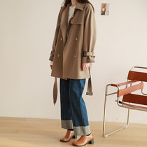 Cajulie 2021 New High sense short small windbreaker women good-looking early autumn fashionable coat spring and autumn