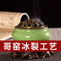 Smoked moxa incense stove wormwood smoked stove home moxa stick incense stove moxa velvet moxa column moxibustion incense stove indoor mugwort leaves