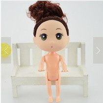 12 cm (confused dolls) cake baking sharper Barbie dolls nude body multiple hairstyles