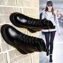 Increased Martin Boots England Wind 2021 New Hundred Boots with Locomotive Boots Leather Boots Spring Autumn Single Boots