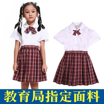 Shenzhen Beautiful O School Uniform Specializes In Elementary School Students Womens Clothing Spring Summer Dress Shirt Lining Short Sleeve White Uniform Shirt