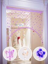 Door Curtain 2021 New Beaded Curtain Half Beaded d Curtain Beaded Curtain Beaded Balls Door Curtain No Punch