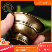 Indian pure copper water supply bowl for bowl for Cup bronze water bowl for Buddha water bowl for Buddha water bowl package seven sets