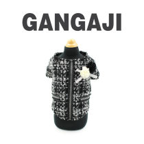 (Okaji Gangaji) High-end quality pet pooch Bio-teddy little fragrant wind coat of clothing