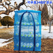 New folding drying fish net anti-fly cage Fishing net drying fish dry cage Drying net drying vegetable net rack dry goods household artifact