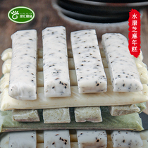 Green Hui Ningbo specialty authentic handmade water mill sesame rice cake rice cake taste glutinous bomb vacuum bag 500g