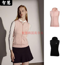 South Korea Munsingwear ten thousand Star Wider 21 Autumn Golf Suit Womens Lianhood Knitted Horse Chia
