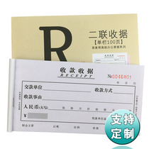 Two-League Triple Collection Receipt This No Carbon Rewrite Two Union Single Bar Receipt Bills Cash Reimbursement Single Financial Document