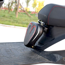 Electric motorcycle child seat front foldable pedal battery car child baby baby safety seat