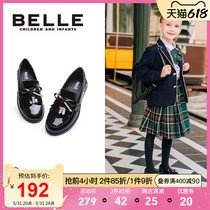 Thyme Shoes Lefu Shoes Children Black Leather Shoes Girls Single Shoes Performance Shoes Inlen Uniform JK Campus Etiquette Shoes