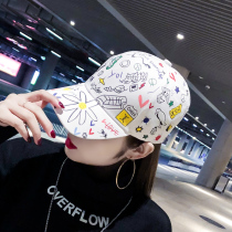 Cap Children Spring Autumn Han Prints 100 Lap Printed Duck Tongue Cap Fashion Net Red sun hat Sun Hat Casual Baseball Cap