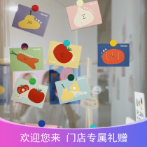 Giveaway PlanToys Fruit Cut Theme Card Greeting Card Kids Baby Blessing Gift List Gift Shot Invalid