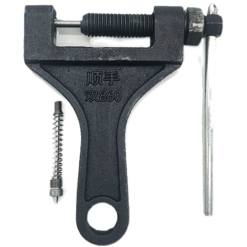 Double row chain disassembly tool clip type large number riding double needle industrial grade L8 Sub-tool cut hand alchemy pedal 5-Taobao