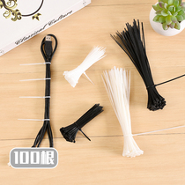 100 disposable nylon cable tie cable tie cable finishing for household use