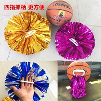Flower ball handshake hands take flower square dance cheerleading color ball childrens cheerleading performance performance hand flower adult Flower Ball
