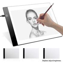 Digital Graphic Tablet A4 LED Thin Art Stencil Drawing Board