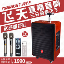 Wanlida audio outdoor square dance audio three-way speaker outdoor performance singing and dancing high power