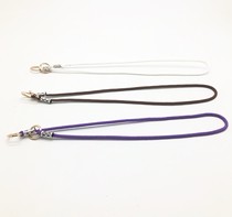  Purple traction rope Dog training rope anti-riot punch P chain nylon round 4 non-clip hair Golden retriever Labrador popular