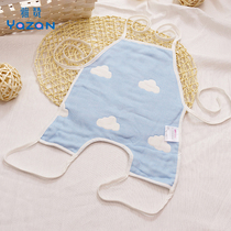 YAZAN pure cotton gauze four seasons baby hanging leg belly anti-running bias protection belly newborn belly circumference