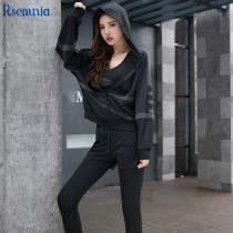 Rsemnia breathable quick-drying loose new fashion brand fashion casual sports suit womens yoga suit sexy running