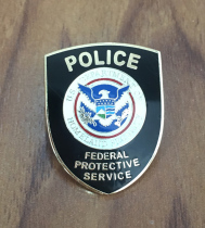 American metal badge pure copper suit badge