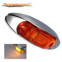 Food Man Fish Light Side Light Truck 3LED turn light LED edge light wide voltage side lamp Three-color optional