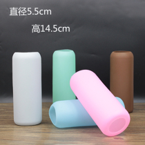 Baojia silicone cup cover Universal heat insulation anti-scalding and drop insulation cup cover Small glass bottle protective cover 5