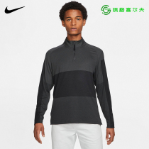 Nike DRY Mens golf T-shirt golf blouse hooded half zipped golf T-shirt light speed dry