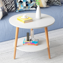 Coffee table simple modern Mini round table side sofa side cabinet corner few bedside table simple Nordic ins Wind