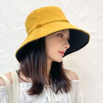 Net red fishermans hat female summer Korean version of the tide Joker Japanese face-proof UV hat big edge sun protection sun hat