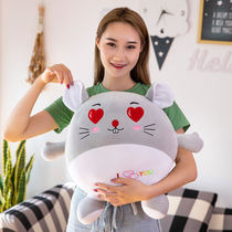 Little mouse nap pillow quilt dual-use pillow blanket Cartoon Doll car sofa cushion pillow air conditioning quilt