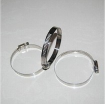 304 stainless steel clamp buckle throat Hoop hoop stainless steel snap tube buckle stainless steel cable tie