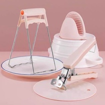 Kitchen Bowl clip anti-scalding clip artifact stainless steel steamer cage extraction hot tray clip casserole non-slip bowl clip