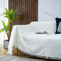 Nordic Sofa Gebouins Wind Cotton Hemp Cloth Art Single Sofa Blanket Anti-Slip Dust-Proof All-bag Universal Sofa Cover