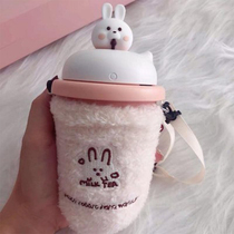 Aromatherapy milk tea warm hand treasure charging treasure dual-use female rechargeable cover hand artifact student portable usb electric warm treasure