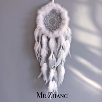 MR ZHANG original dreamcatcher room decoration Indian feather pendant literary gift retro girl soft sister