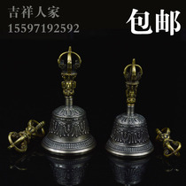 Nepal imports King Kong Suzuki Pestle Pestle Buddhist Buddhist Instruments Pure Bronze Diamond Bell Pestle Read by Suzuki