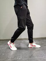 Fine Nordic niche trend export orders autumn mens double pocket zipper design tooling casual pants