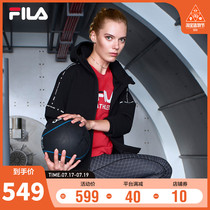 FILA ATHLETICS FILA WOMENs jacket 2021 spring new professional sports hooded jacket for women