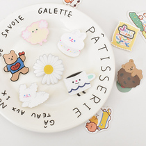 Korean cute ins Wind bear brooch cartoon Japanese pin brooch bag clothes decoration accessories badge female