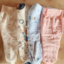 Breaking the baby thick jumpsuit winter climbing clothes baby belly pants